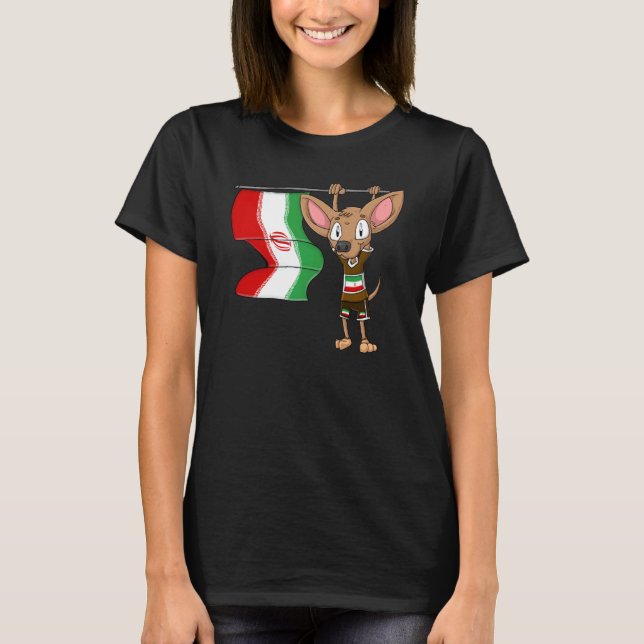 Camiseta Irã Chihuahua (Frente)