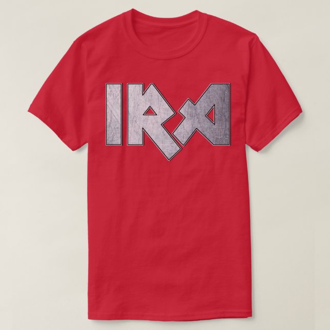 Camiseta Ira de metal pesado (Frente do Design)