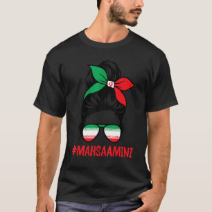 Camiseta Irã Livre Mulheres Vida Liberdade Coque Desarrumad