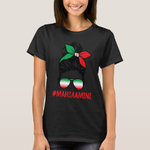 Camiseta Irã Livre Mulheres Vida Liberdade Coque Desarrumad