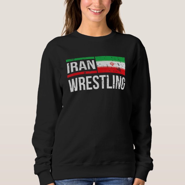 Camiseta Irã Luta Amateur Wrestler Grapplet Esporte Fl (Frente)