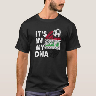 Camiseta Iraque: Equipe de bandeira iraquiana do meu Dna