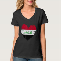 Iraque Heart Iraqi Flag Pride