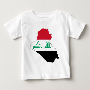 Camiseta Iraque IQ, bandeira do جمهوريةالعراق