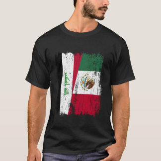 Camiseta Iraque México Meia Bandeira Patrimônio Iraquiano M