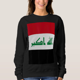 Camiseta Iraque: Retro Vintage - Bandeira Nacional Iraque