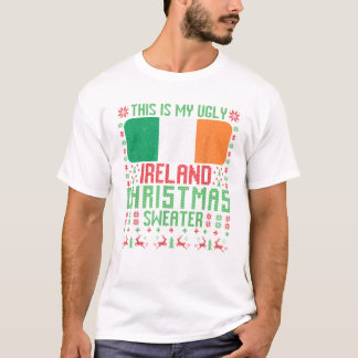 Camiseta Ireland Ugly Christmas Sweater