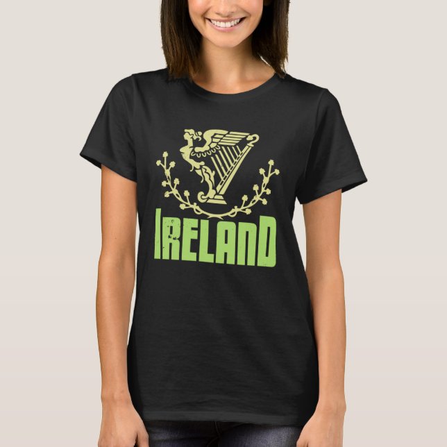 Camiseta Ireland USA America Irish Gaelic American (Frente)