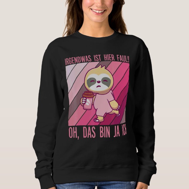 Camiseta Irgendwas Ist Hier Faul Das Caixa Ja Ich (Frente)