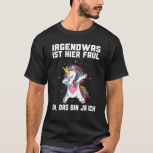 Camiseta Irgendwas Ist Hier Lal Das Caixa Ja Ich Kinder Un