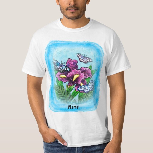 Camiseta Íris Borboleta de Orvalho  (Frente)