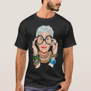 Camiseta Iris Fashion Apfel é, em última análise, uma forma