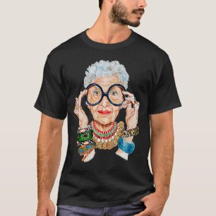 Camiseta Iris Fashion Apfel é, em última análise, uma forma