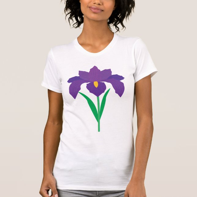 Camiseta Iris Flower (Frente)