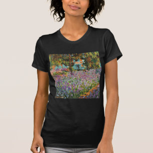 Camiseta Íris no jardim de Monet