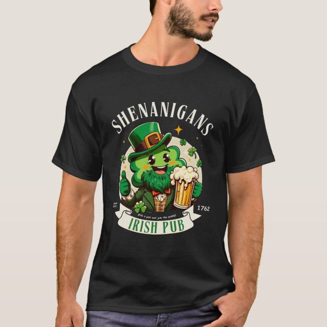 Camiseta Iris pub (São Patrício) (Frente)