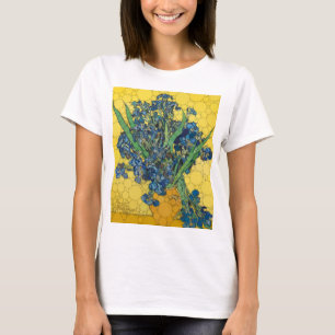 Camiseta Irises Dots by After Vincent van Gogh