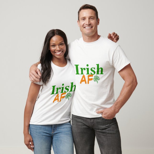 Camiseta Irish AF Funny (Unissex)