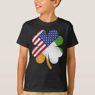 Camiseta Irish American Flag Flag Boy