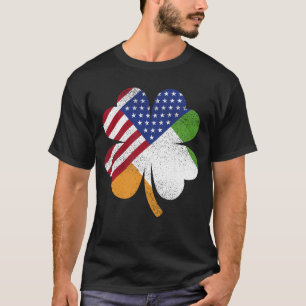 Camiseta Irish American Flag Ireland Flag Men