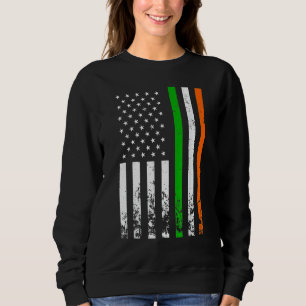 Camiseta Irish American Flag Ireland Flag Men Women Rua Pat