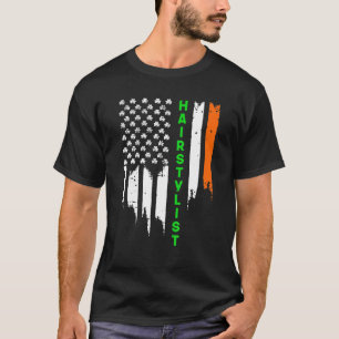 Camiseta Irish American Flag Ireland Flag Patrick's Day Hai