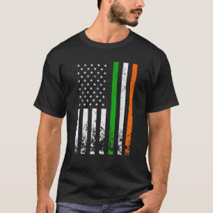 Camiseta Irish American Flag Ireland Flag RUA. PATRICK's DA