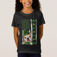 Irish American Flag Vintage French Buldog RUA PATR