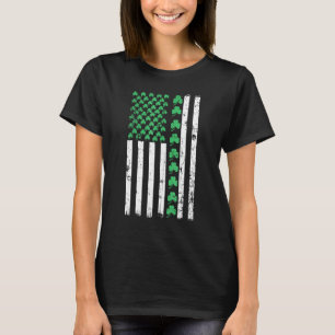 Camiseta Irish American Shamrock Flag St Patricks Paddy Pat