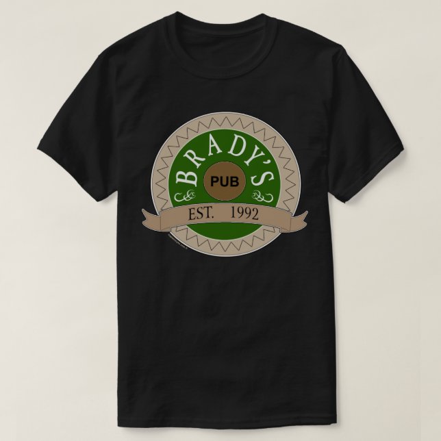 Camiseta Irish Brady Pub (Frente do Design)