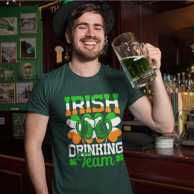 Camiseta Irish Drinking Team St. Patrick’s Day  (Criador carregado)
