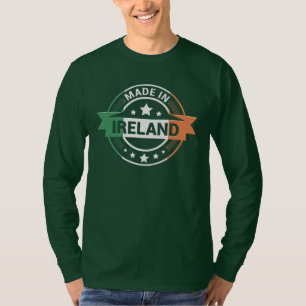 Camiseta "Irish Flag Colors made in Ireland" (Cores de band