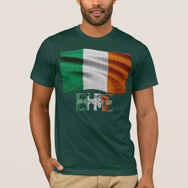 Camiseta IRISH FLAG GIFT RANGE ~ Eirinn vai se arrebentar! (Frente)