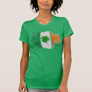 Camiseta Irish Flag Green Shirt Womens Irish T Shirt Design