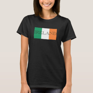 Camiseta Irish Flag Ireland Womens Basic TS hirt cn