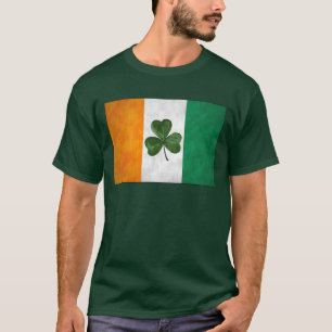 Camiseta Irish Flag Lucky Shamrock