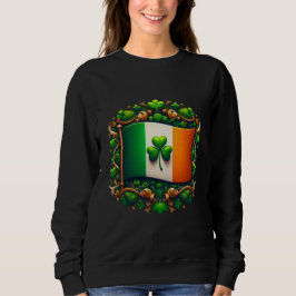 Camiseta Irish Flag & Lucky Shamrock - St. Patrick's Day