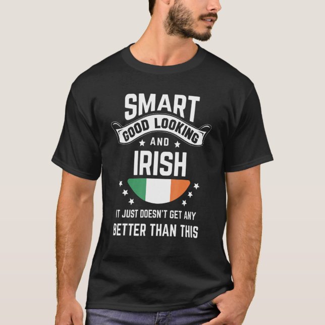 Camiseta Irish Flag Native Pride  Ireland Irish Roots (Frente)