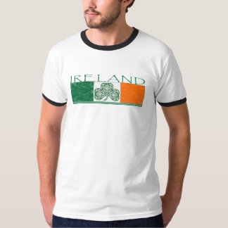 Camiseta Irish Flag Ringer T Shirt