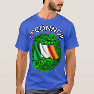 Camiseta Irish Flag Shamrock Celtic Knot OConnor