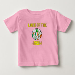 Camiseta Irish Flag Soccer Ball - Sorte dos Irlandeses