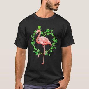 Camiseta Irish Flamingo Green Saint Patrick Day 2022 Lucky
