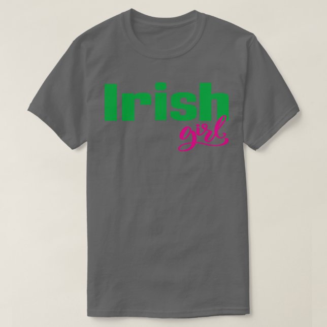 Camiseta Irish Girl (Frente do Design)