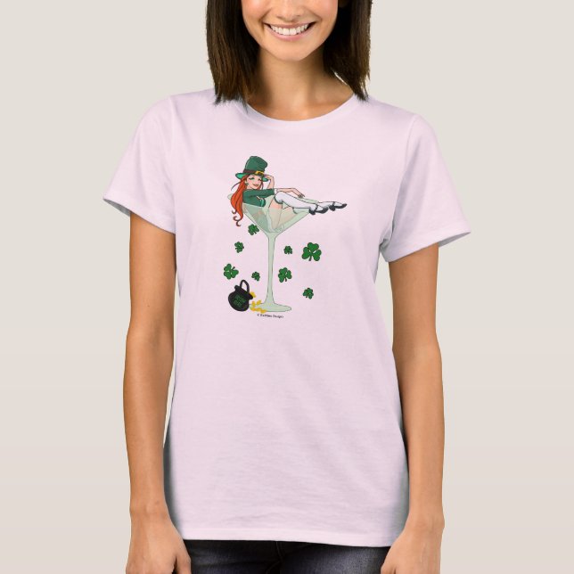 Camiseta Irish Girl Martini (Frente)
