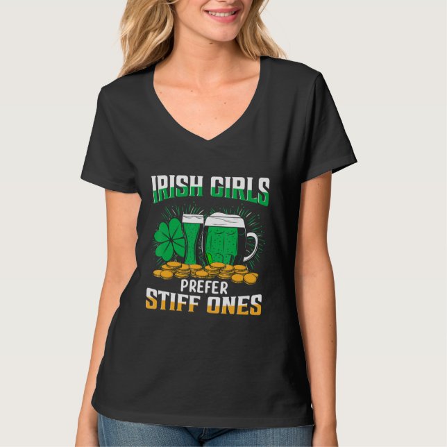 Camiseta Irish Girls Stiff One Irish (Frente)