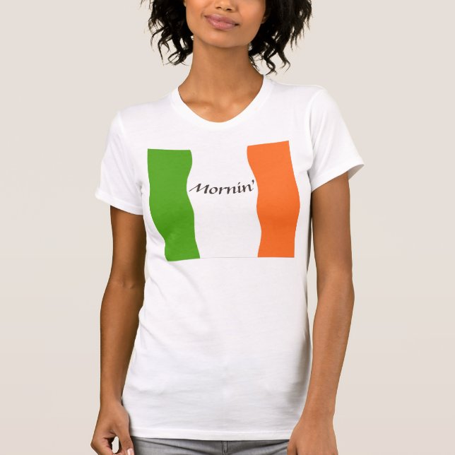 Camiseta Irish Good Morning T Shirt (Frente)