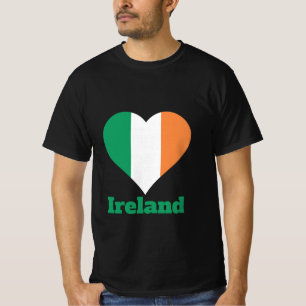 Camiseta Irish Heart Flag