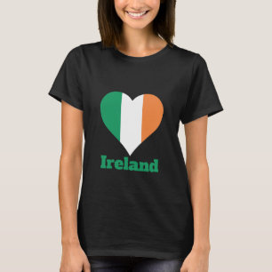Camiseta Irish Heart Flag