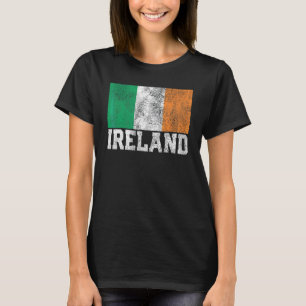 Camiseta Irish Ireland Flag Pride Roots Country Rua Patrick