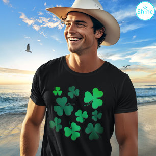 Camiseta Irish Pride Green Clover Shamrock St Patrick's Day